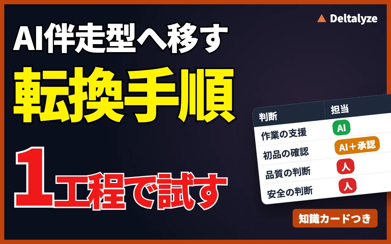製造ラインで作業する現場の担当者
